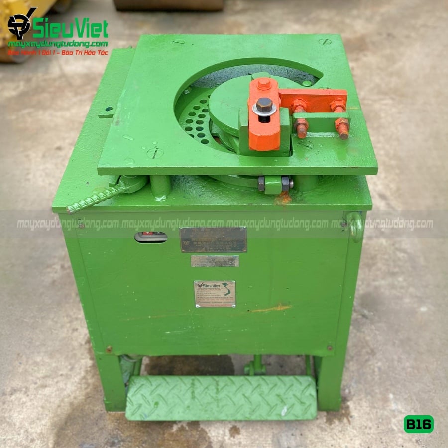 (Cũ) Máy uốn sắt B16 Nhật Bản - Điện 380V, 3 Pha