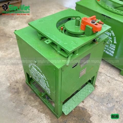 Thuê Tháng Máy uốn sắt phi 10-16mm B16 Nhật Bản - Điện 380V, 3 Pha