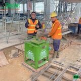 (Cho Thuê Tháng) Máy uốn sắt phi 10-16mm B16 Nhật Bản - Điện 380V, 3 Pha