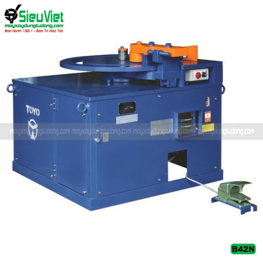 Máy uốn sắt B42 Nhật Bản - Điện 380v, 3 Pha