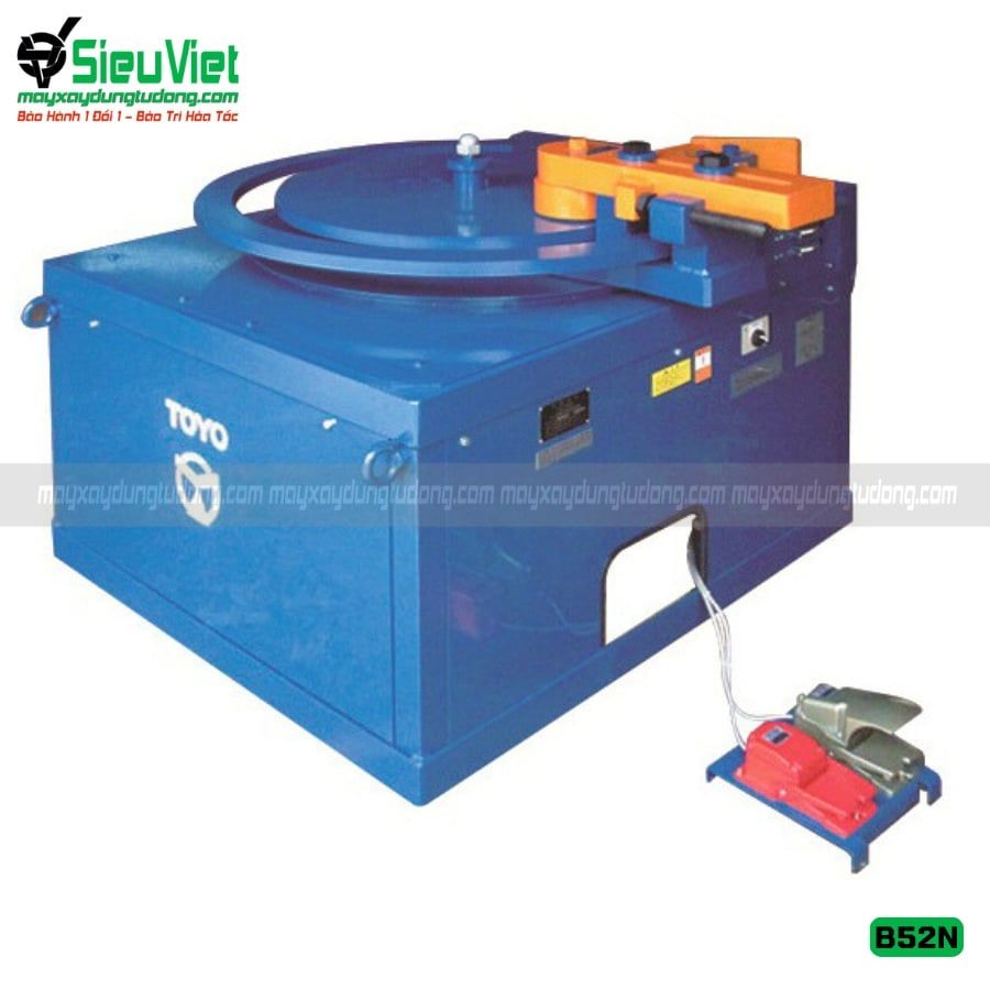 Máy uốn sắt B52 Nhật Bản - Điện 380v, 3 Pha