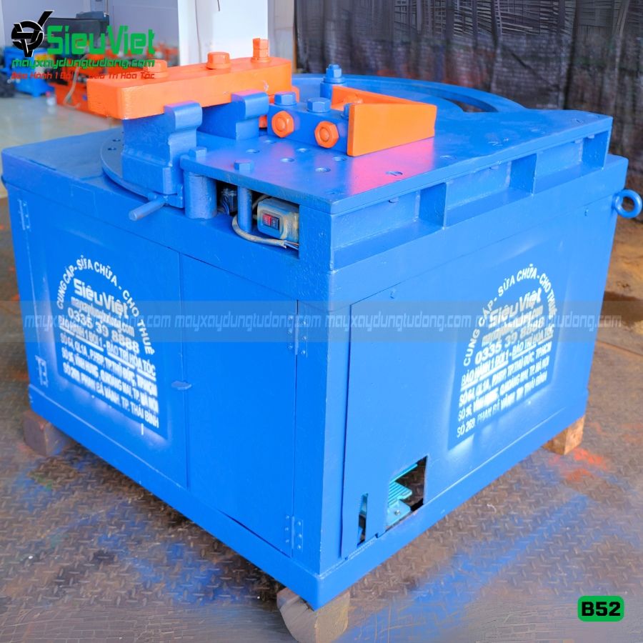 (Cũ) Máy uốn sắt B52 Nhật Bản - Điện 380V, 3 Pha