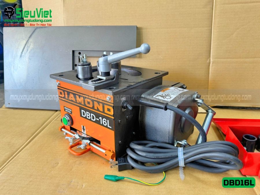 Máy uốn sắt DBD-16L Diamond Nhật Bản - Điện 220v, 1 Pha
