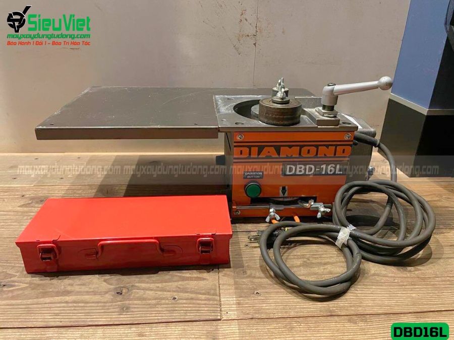 Máy uốn sắt DBD-16L Diamond Nhật Bản - Điện 220v, 1 Pha