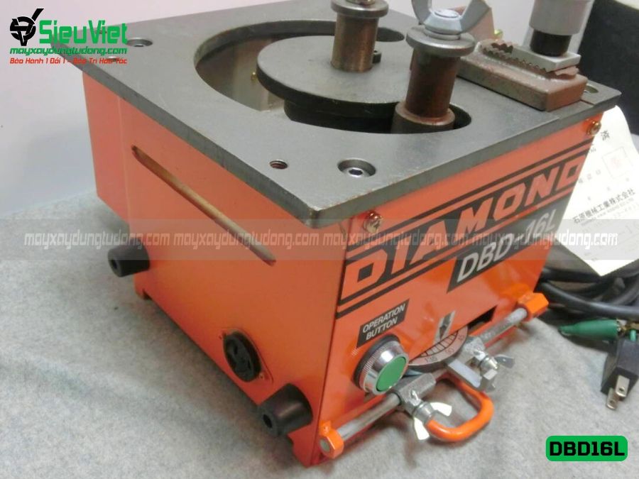 Máy uốn sắt DBD-16L Diamond Nhật Bản - Điện 220v, 1 Pha