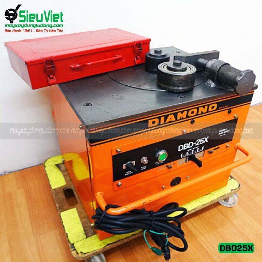 Máy uốn sắt phi 25 Diamond DBD-25X Nhật Bản - Điện 220v, 1 Pha