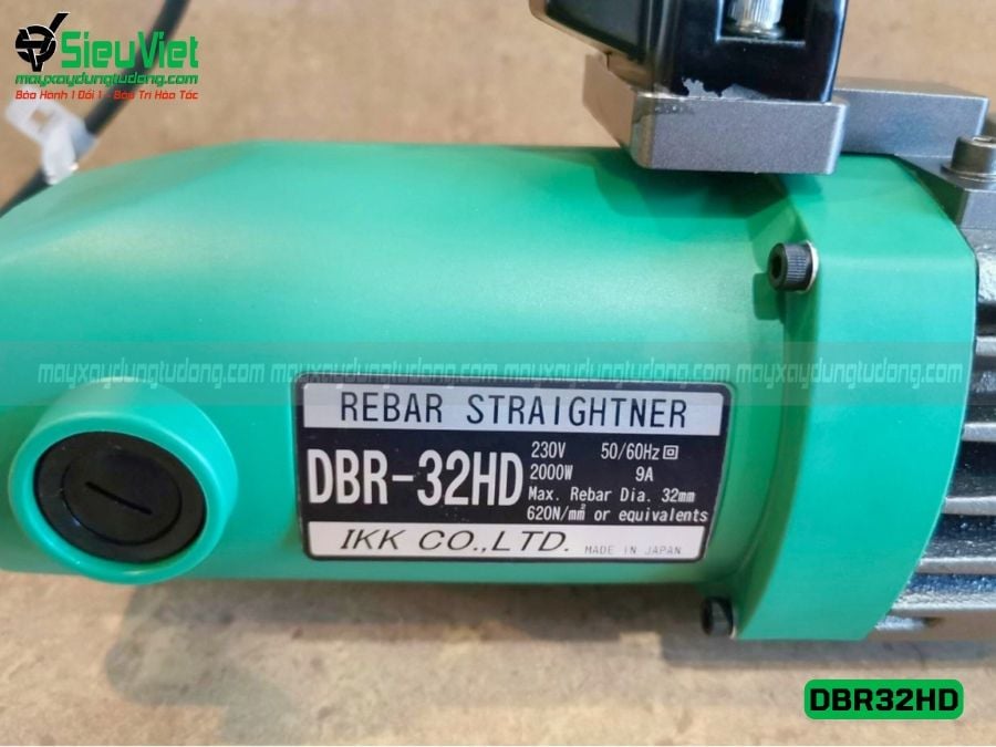 Máy uốn, sửa sắt cầm tay phi 32 cường độ cao DBR-32HD Diamond Nhật Bản (Điện 220v)