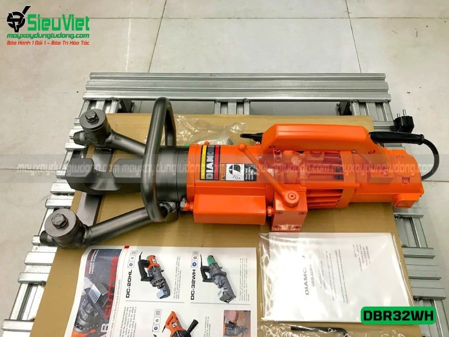 Máy uốn sắt cầm tay 32mm DBR-32WH Diamond Nhật Bản