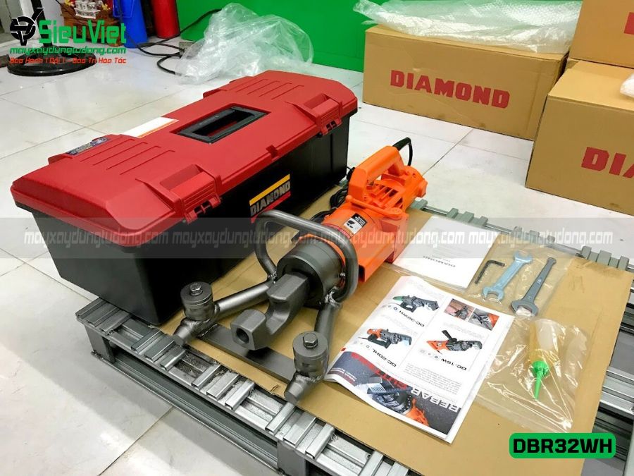 Máy uốn sắt cầm tay 32mm DBR-32WH Diamond Nhật Bản