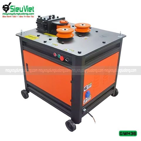 Máy uốn sắt vòng tròn GWH36 Trung Quốc - Điện 380v, 3 Pha