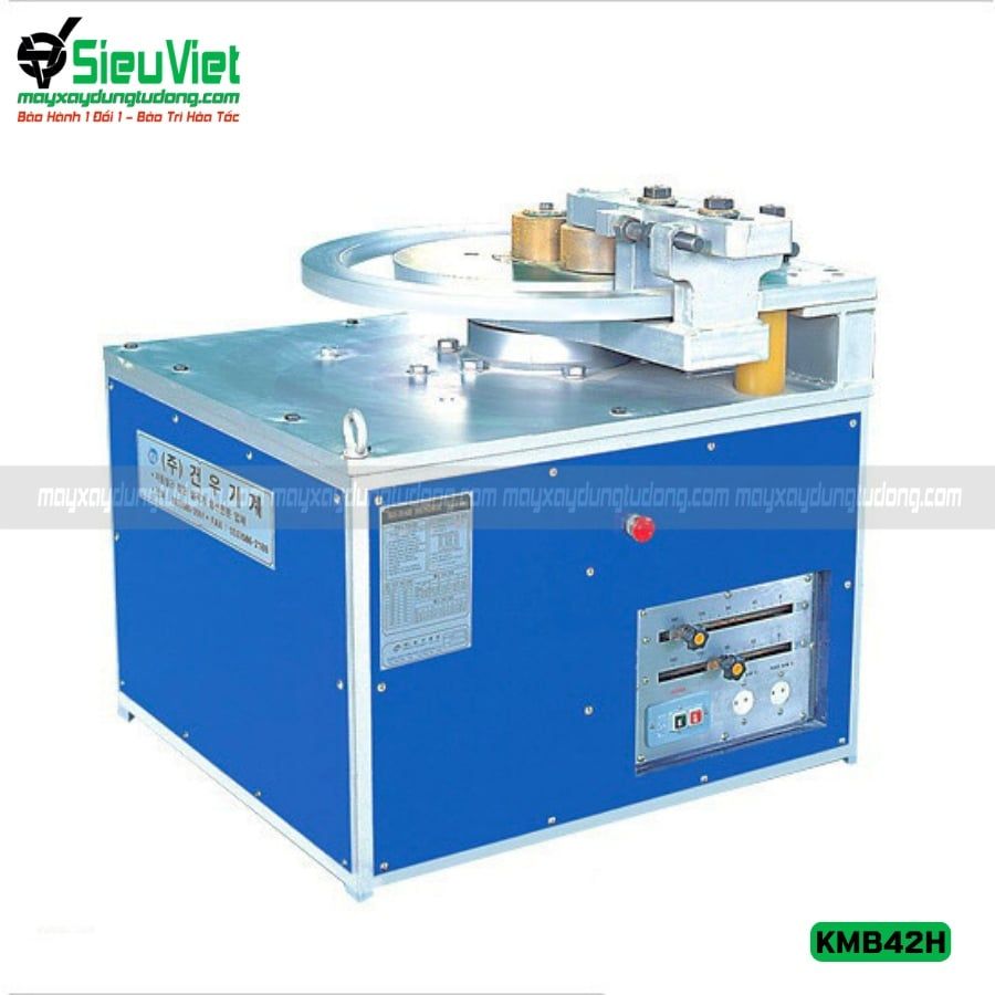 Máy uốn sắt KMB-42H Kunwoo Hàn Quốc - Điện 380v, 3 Pha