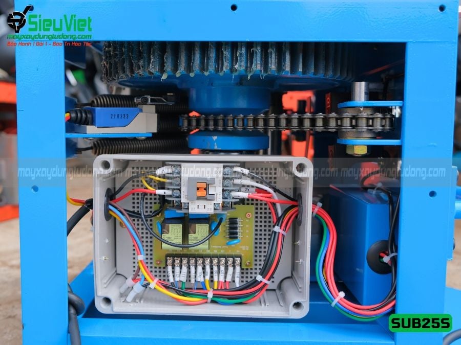 Máy uốn sắt phi 25 Hàn Quốc Seoul SUB-25S - Điện 220v, 1 Pha