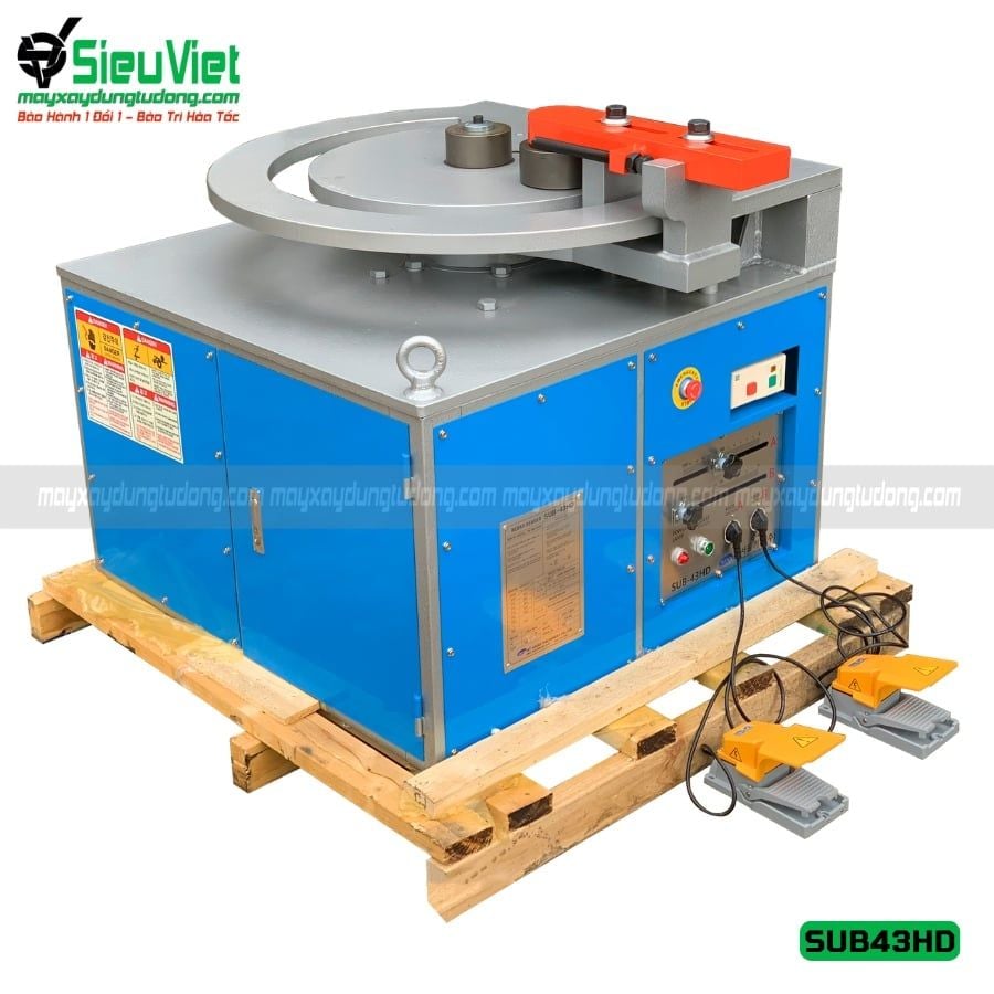 Máy uốn sắt SUB-43HD Seoul Hàn Quốc - Điện 380v, 3 Pha