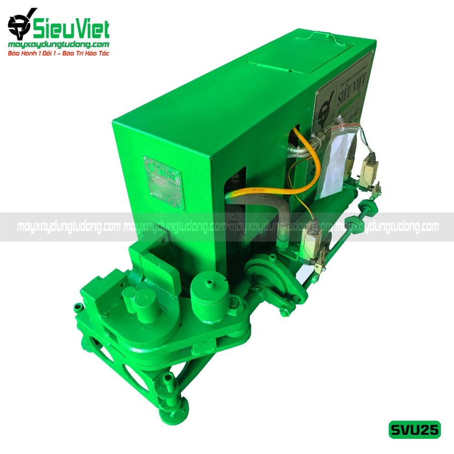 Máy uốn (Bẻ mỏ) sắt thuỷ lực SVU25 - Điện 220v, 1 Pha