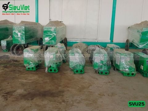 Máy uốn (Bẻ mỏ) sắt thuỷ lực SVU25 - Điện 220v, 1 Pha