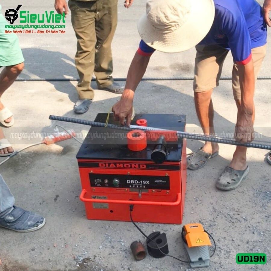 (Cũ) Máy uốn sắt UD19N Diamond Nhật Bản - Điện 220v, 1 Pha