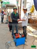(Cũ) Máy uốn sắt phi 25 Hàn Quốc - Điện 220V, 1 Pha