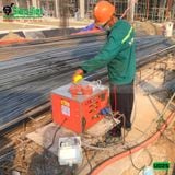 (Cho Thuê Tháng) Máy uốn sắt phi 6-25mm UD25 Hàn Quốc - Điện 220V, 1 Pha