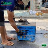 (Cho Thuê Tháng) Máy uốn sắt phi 6-25mm UD25 Hàn Quốc - Điện 220V, 1 Pha