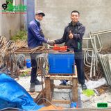 (Cho Thuê Tháng) Máy uốn sắt phi 6-25mm UD25 Hàn Quốc - Điện 220V, 1 Pha