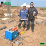 (Cho Thuê Tháng) Máy uốn sắt phi 6-25mm UD25 Hàn Quốc - Điện 220V, 1 Pha
