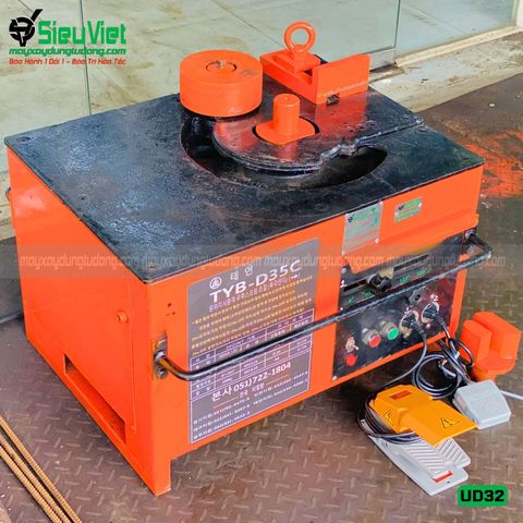 Thuê Ngày Máy uốn sắt phi 6-32mm UD32 Hàn Quốc - Điện 220V, 1 Pha
