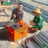 (Cho Thuê Tháng) Máy uốn sắt phi 6-32mm UD32 Hàn Quốc - Điện 220V, 1 Pha