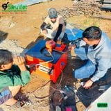(Cho Thuê Tháng) Máy uốn sắt phi 6-32mm UD32 Hàn Quốc - Điện 220V, 1 Pha