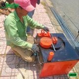 (Cho Thuê Ngày) Máy uốn sắt phi 6-32mm UD32 Hàn Quốc - Điện 220V, 1 Pha