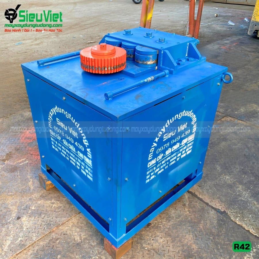 Thuê Tháng Máy uốn tròn sắt phi 12-36mm R42-R42S Nhật Bản - Điện 380V