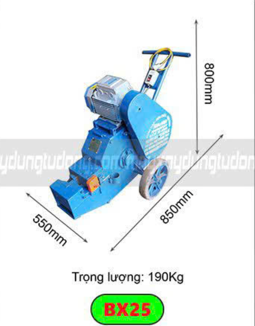 (Cũ) Máy cắt sắt bánh xe phi 25 BX25 Hàn Quốc - Điện 220v, 1 Pha
