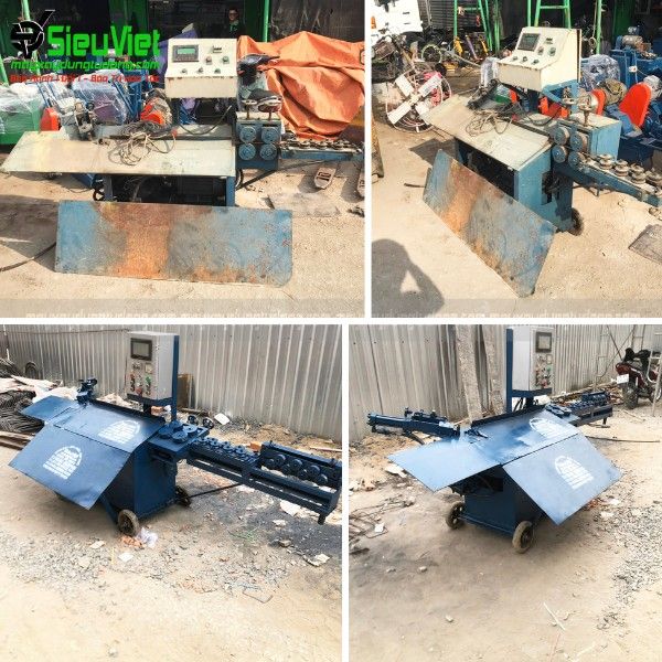 Sửa máy bẻ đai sắt dạng nằm