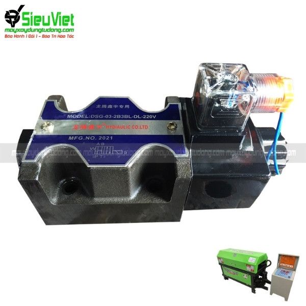 Van chia máy duỗi cắt sắt GT412 - Điện 380V, 3 Pha