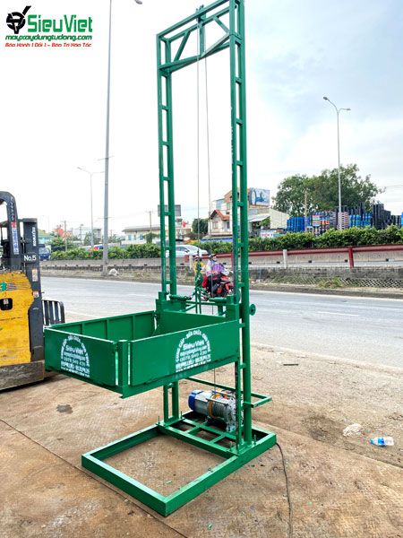 Vận thăng nâng hàng mini (Điện 220V, 1 phase)