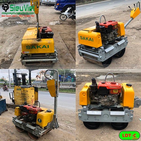 Sửa xe lu dắt tay Sakai Nhật Bản