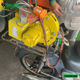 (Cũ) Tời treo mini tốc độ cao Nhật Bản TKKNB460 (2 MÓC TẢI 500KG, 7M/PHÚT)