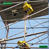(Cũ) Tời treo mini tốc độ cao Nhật Bản TKKNB460 (2 MÓC TẢI 500KG, 7M/PHÚT)