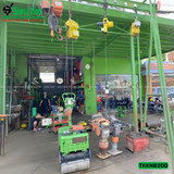 (Cũ) Tời treo mini tốc độ cao Nhật Bản TKKNB200 (1 MÓC TẢI 150KG, 24M/PHÚT)