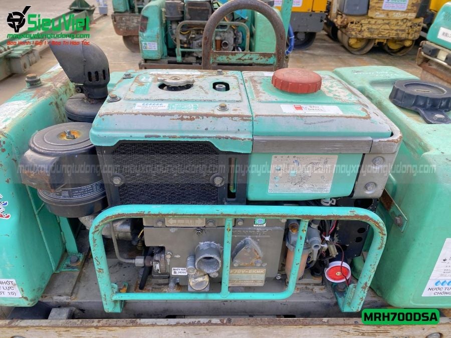 Xe lu rung dắt tay 750Kg Mikasa MRH700DSA Nhật Bản (V6997)