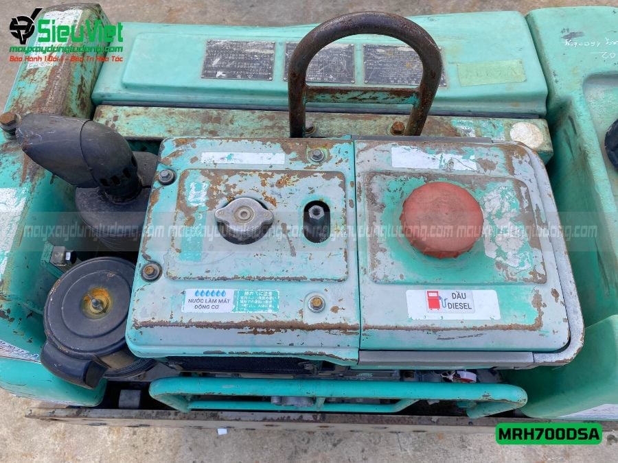 Xe lu rung dắt tay 750Kg Mikasa MRH700DSA Nhật Bản (V6997)
