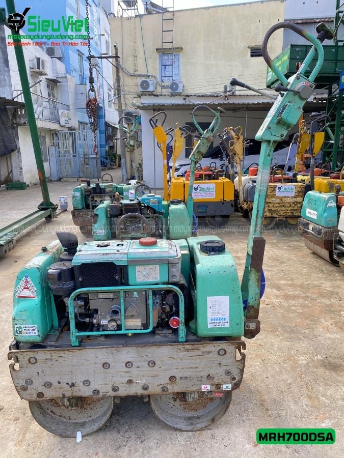 Xe lu rung dắt tay 750Kg Mikasa MRH700DSA Nhật Bản (V6997)