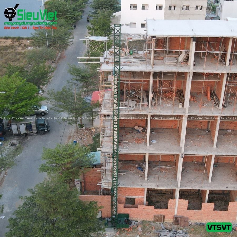 Cho thuê vận thăng nâng hàng - Hỗ trợ vận chuyển, lắp đặt tận công trình