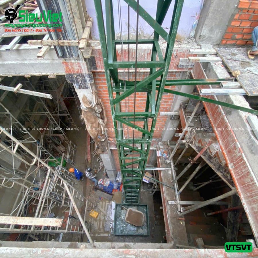 Cho thuê vận thăng nâng hàng - Hỗ trợ vận chuyển, lắp đặt tận công trình