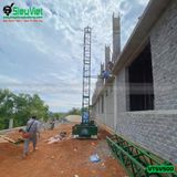 Cho thuê vận thăng Cao 12M 500kg VTSV500 - Điện 380v, 3 pha