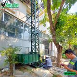 Cho thuê vận thăng Cao 18M 500kg VTSV500 - Điện 380v, 3 pha
