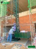 Cho thuê vận thăng Cao 24M 500kg VTSV500 - Điện 380v, 3 pha