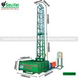 Vận thăng nâng hàng 1000kg cao 18m (Điện 380V, 3 phase)
