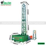 Vận thăng nâng hàng 500kg cao 51m (Điện 380V, 3 phase)