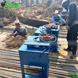 (Cho Thuê Ngày) Máy uốn sắt phi 10-16mm B16 Nhật Bản - Điện 380V, 3 Pha