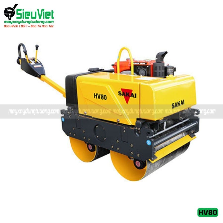 Xe lu rung dắt tay 760Kg Sakai HV80 Nhật Bản